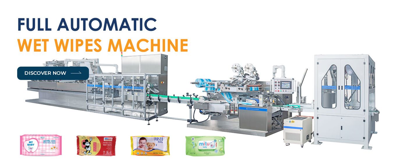 wet wipes machine